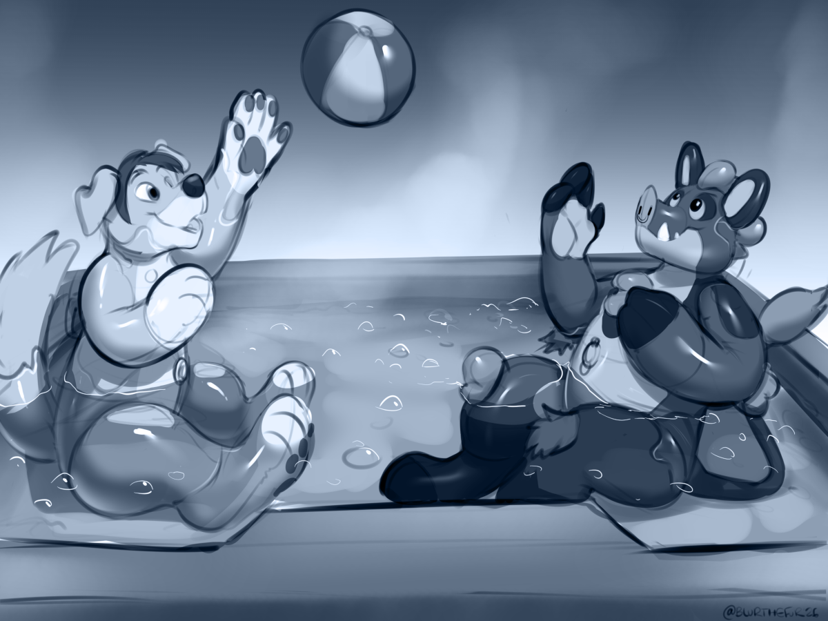 Hot Tub Pooltoy Machine by BlurTheFur