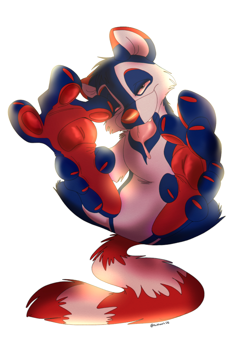 Racc Paws by Nulltoon