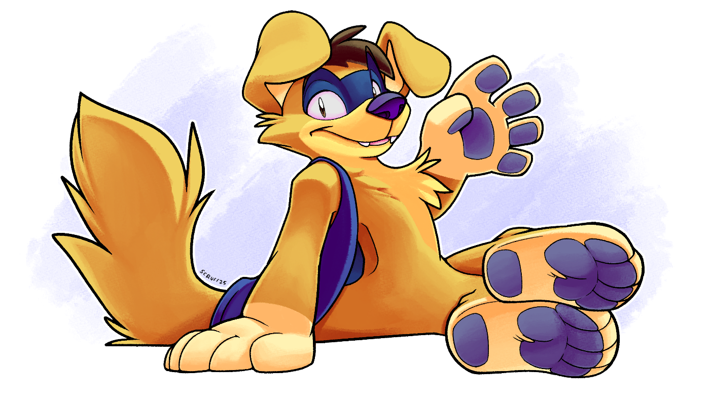 Oh Hi by ScruffKerfluff