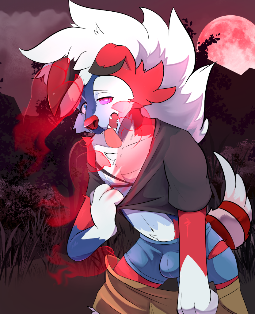 Lycanraccoon by Toshabi