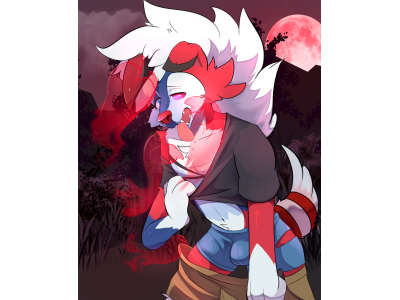 Lycanraccoon by Toshabi Lycanraccoon by Toshabi